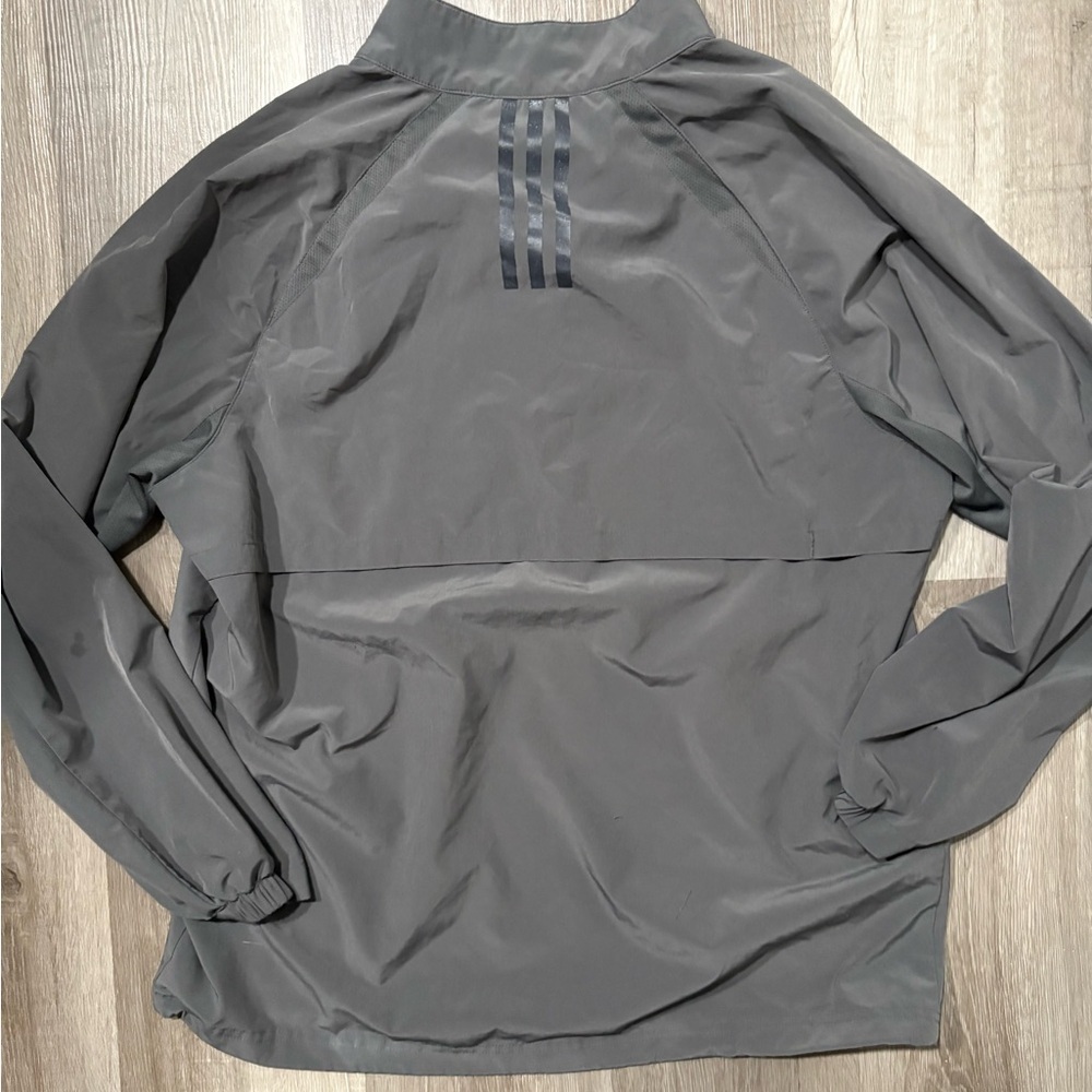 Adidas Men's Gray Jacket - Picture 6 of 8